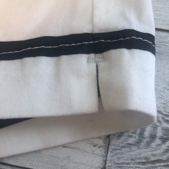 Nautical Navy & White Stripped Pocket Shorts NWOT 6 - Picture 8 of 8